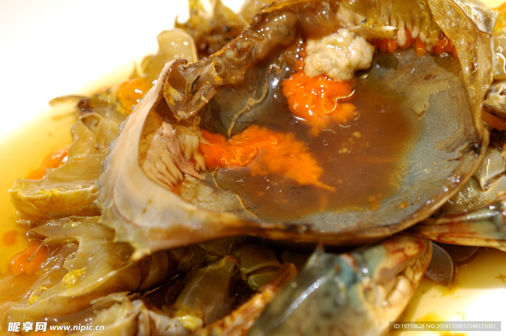 酒香醉膏蟹