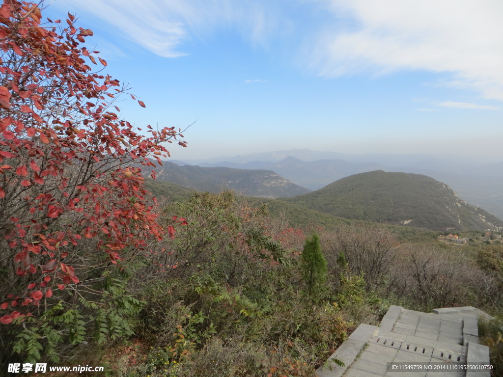 太室山秋季景色