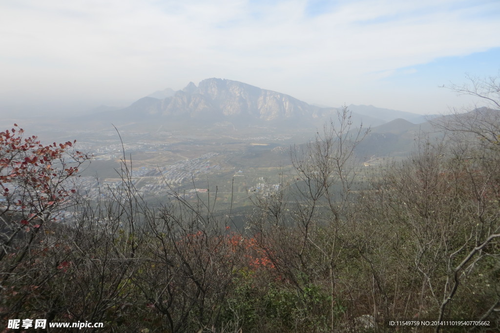 远看少室山