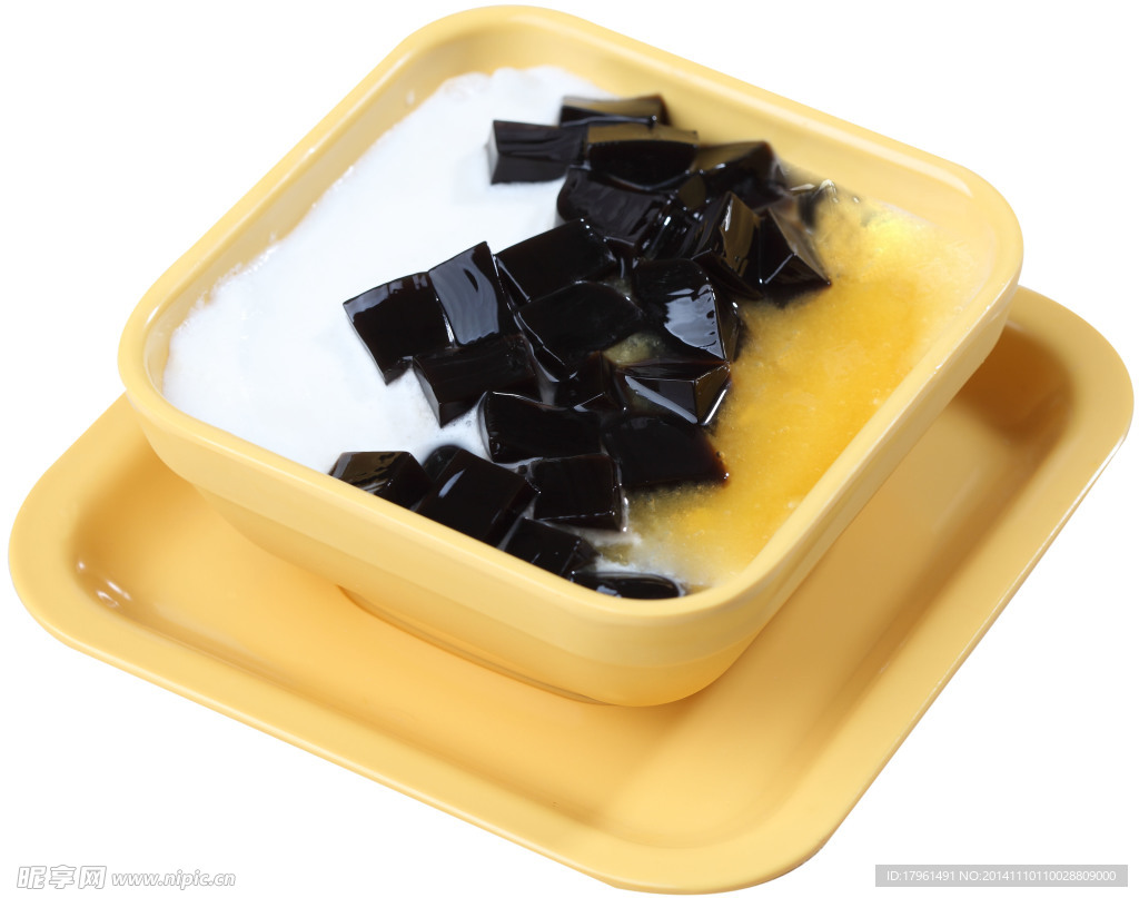 唯美奶昔龟苓膏