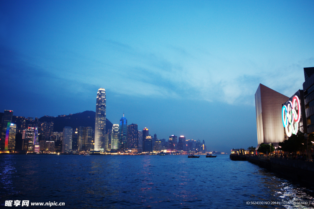 夜景 港口
