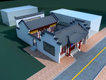 古建筑效果图