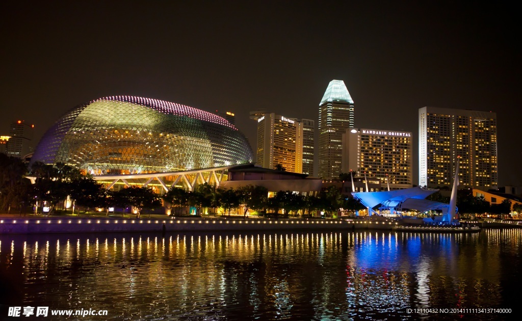 新加坡城市夜景