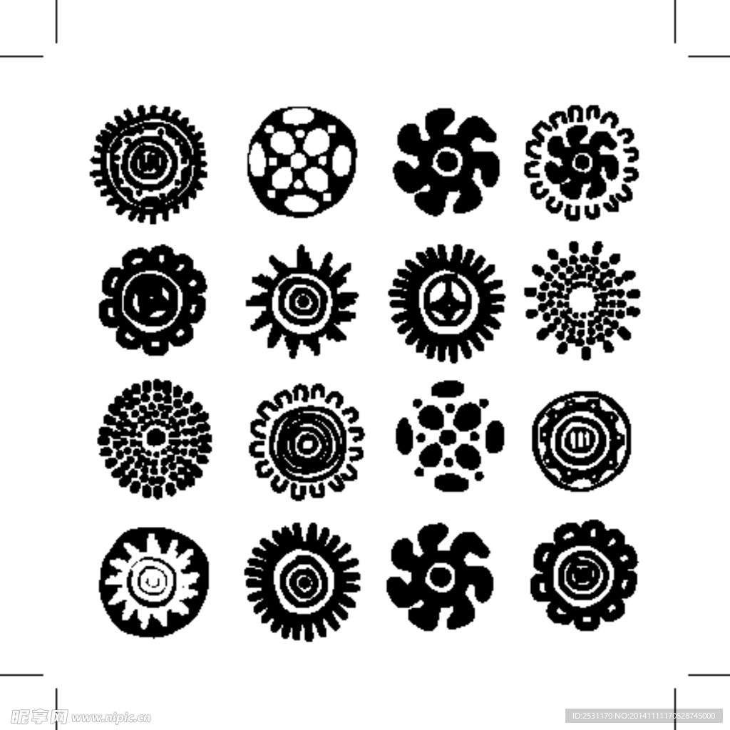 古典花纹