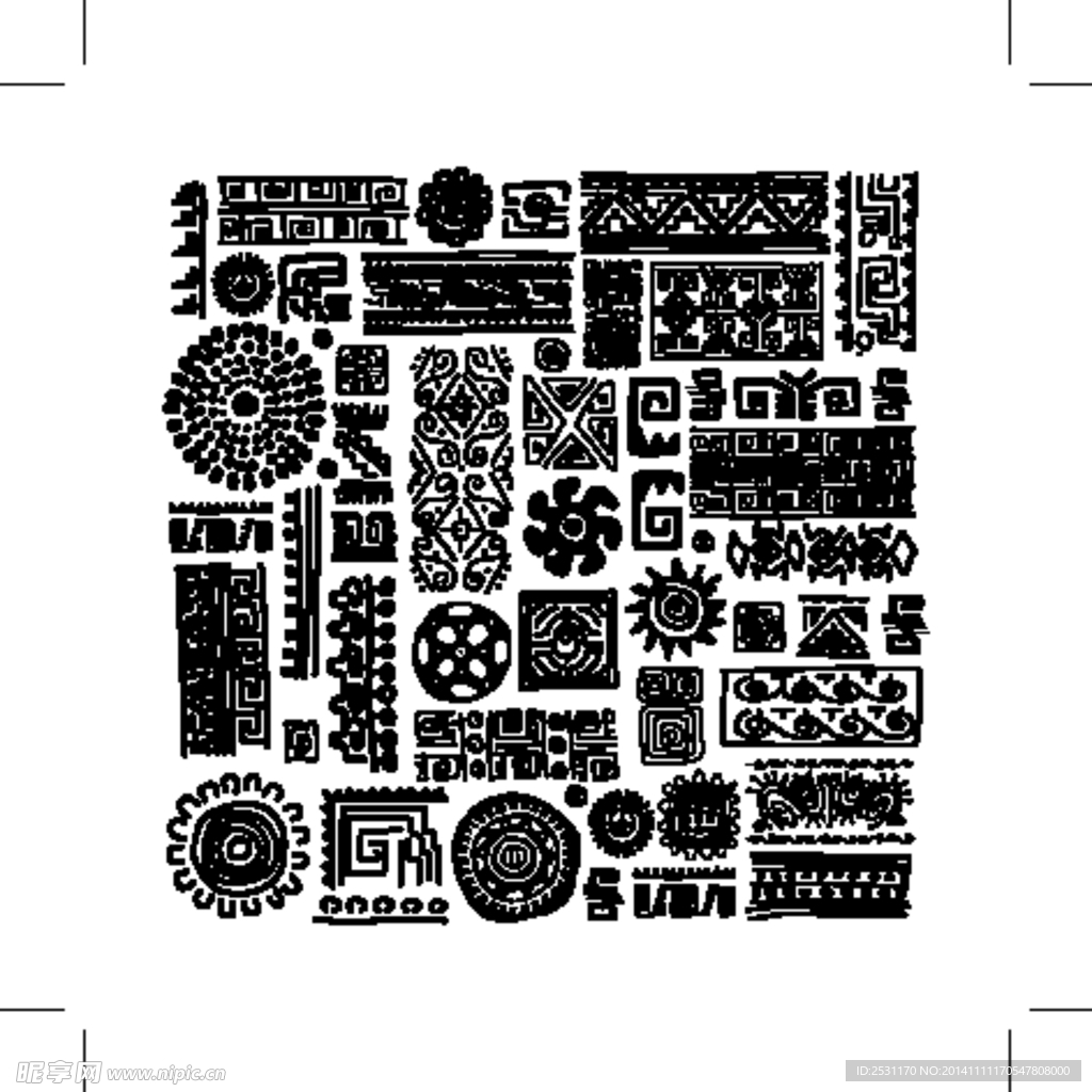 古典花纹