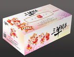 羊年纸巾盒(内文件为展开图）