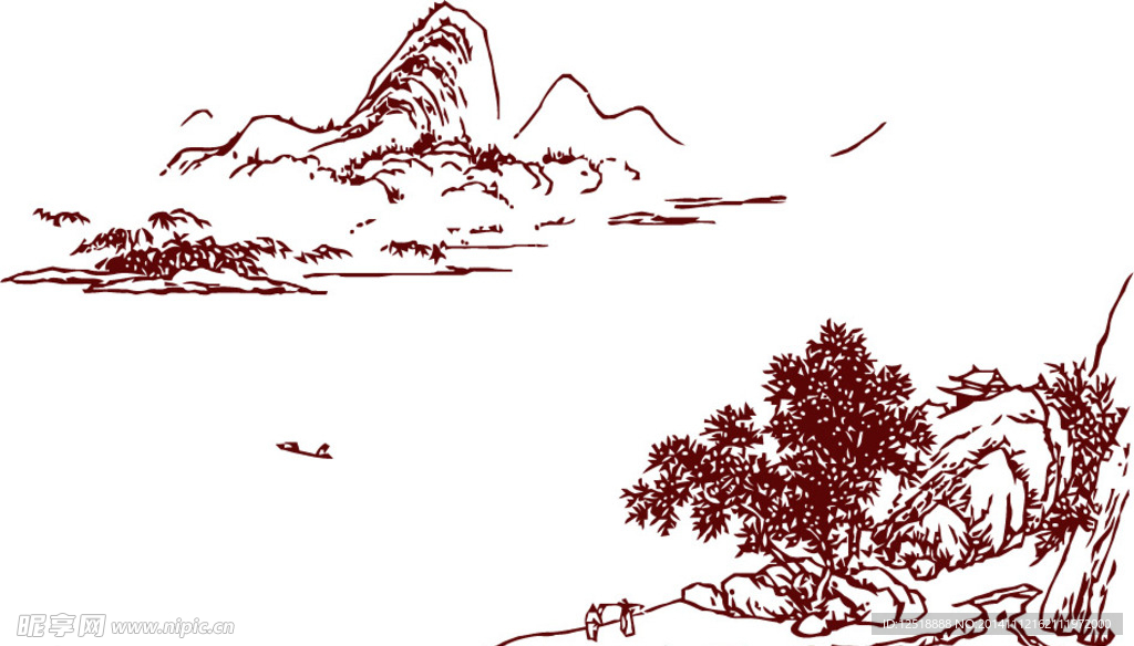 山水远山水岸