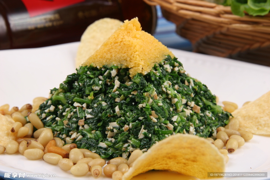 时菜香干塔