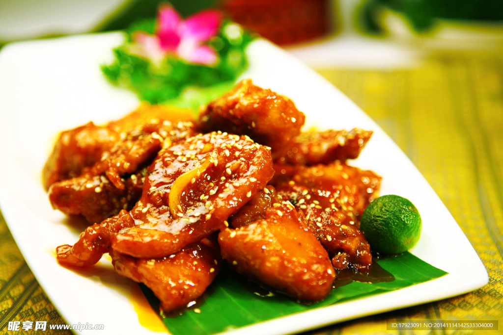 香辣肉片