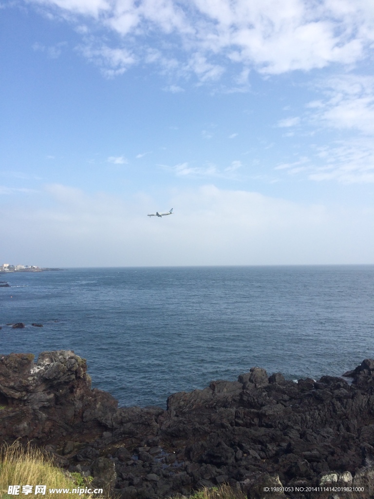 韩国海边