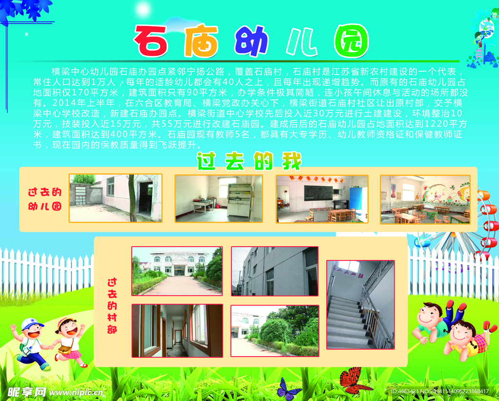 幼儿园展板