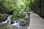 九寨沟栈道