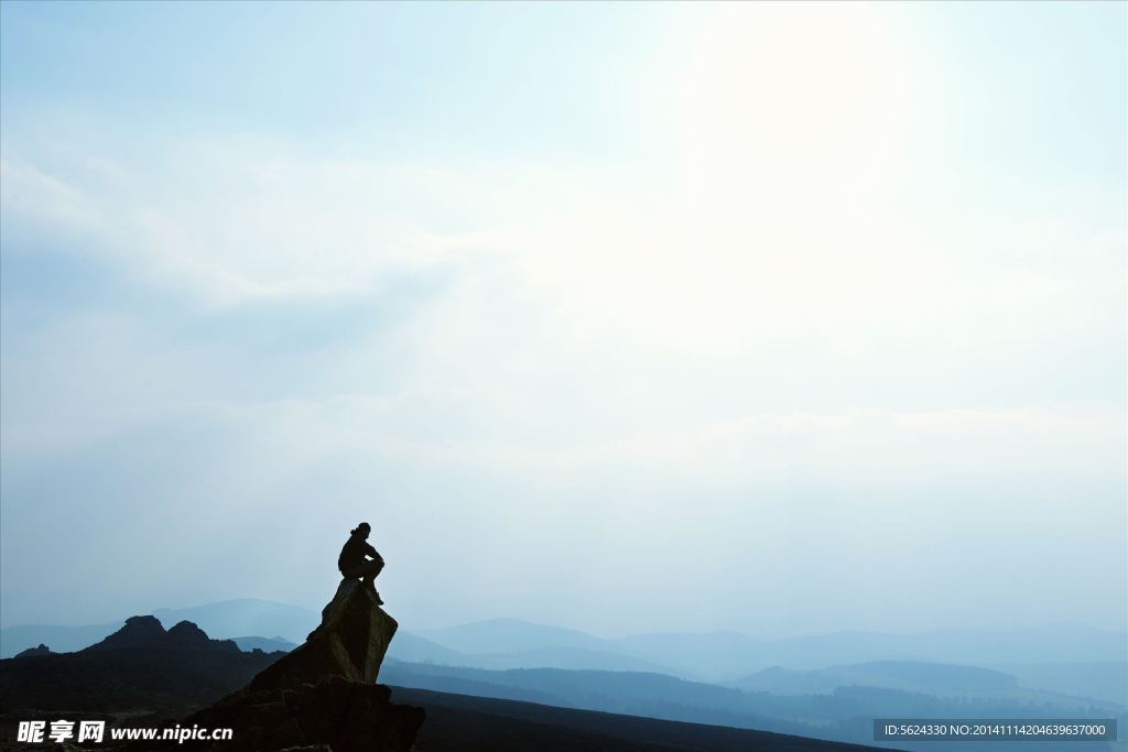 阳光 山顶