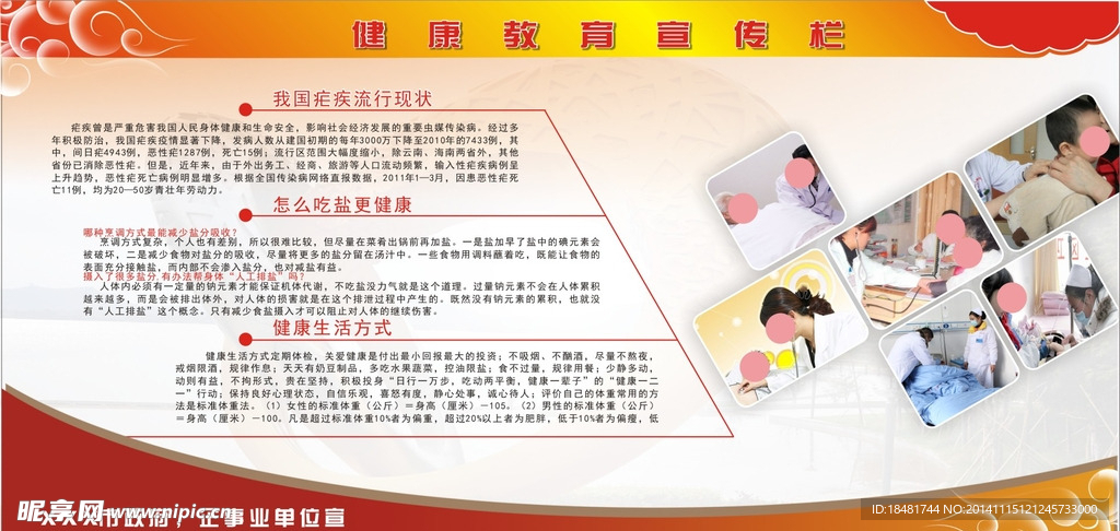 健康教育宣传栏