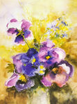花卉油画