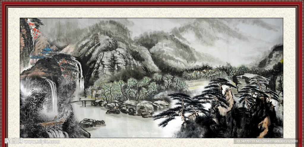 水墨画