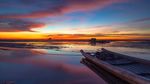 唯美大海夕阳