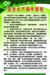 安全生产操作规程