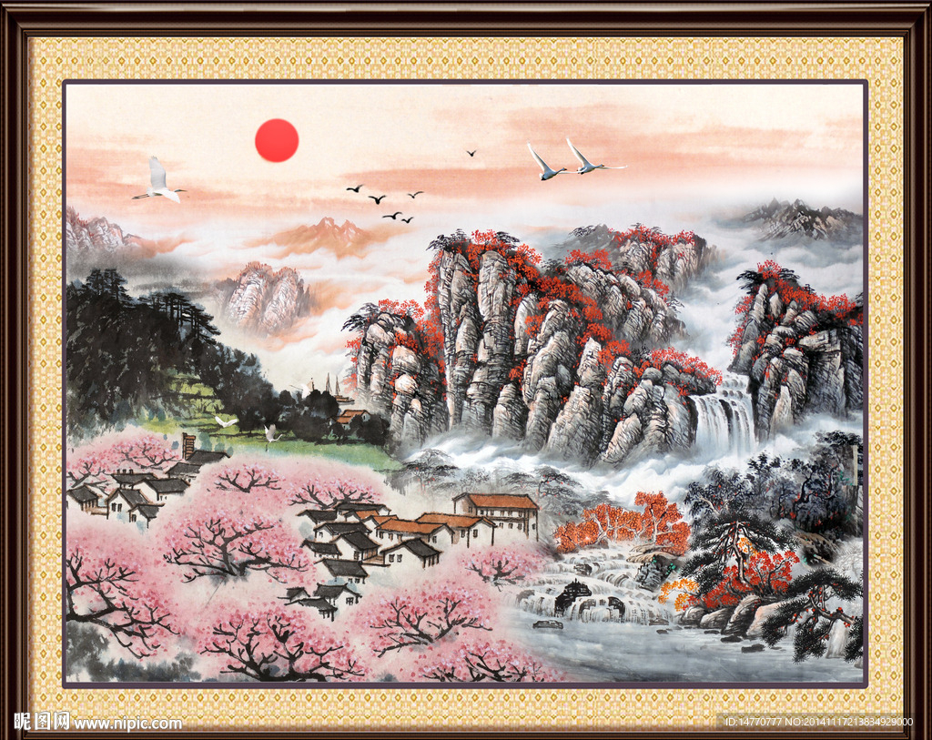国画风景
