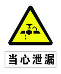 警示牌