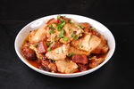 压锅豆腐