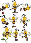 蜜蜂卡通  卡通蜜蜂矢