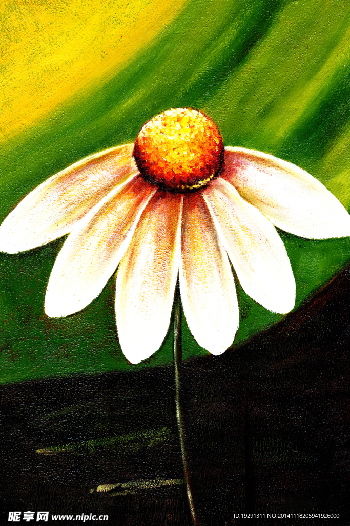 花卉油画