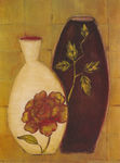 花卉花瓶油画