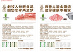 有机猪肉灯箱广告