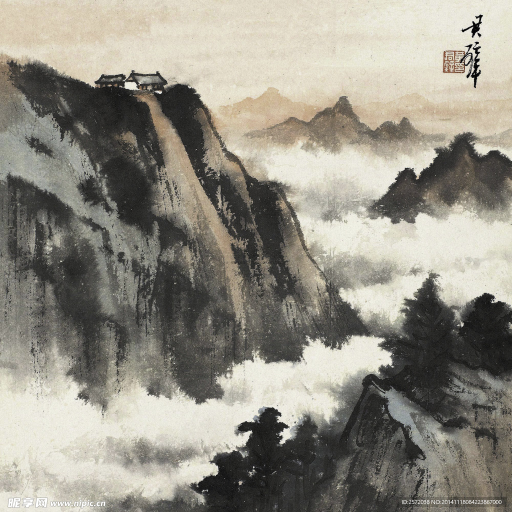 华山云海