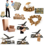 快递海报 快递广告