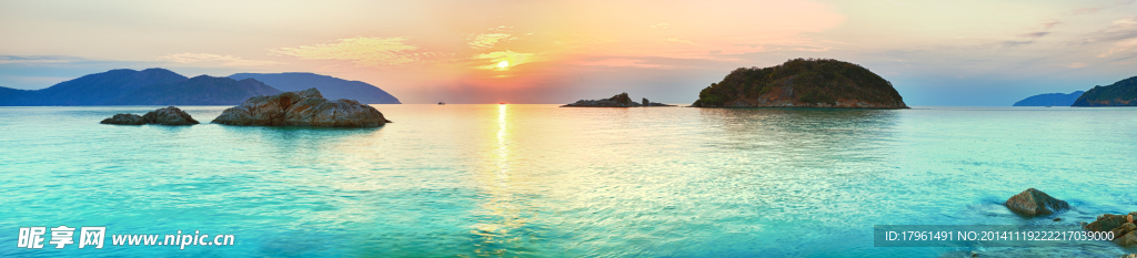 海上日出