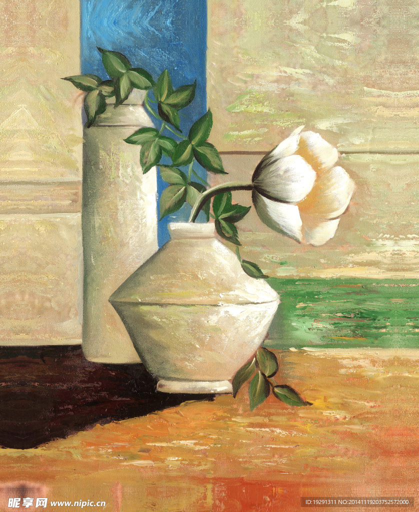 花卉油画