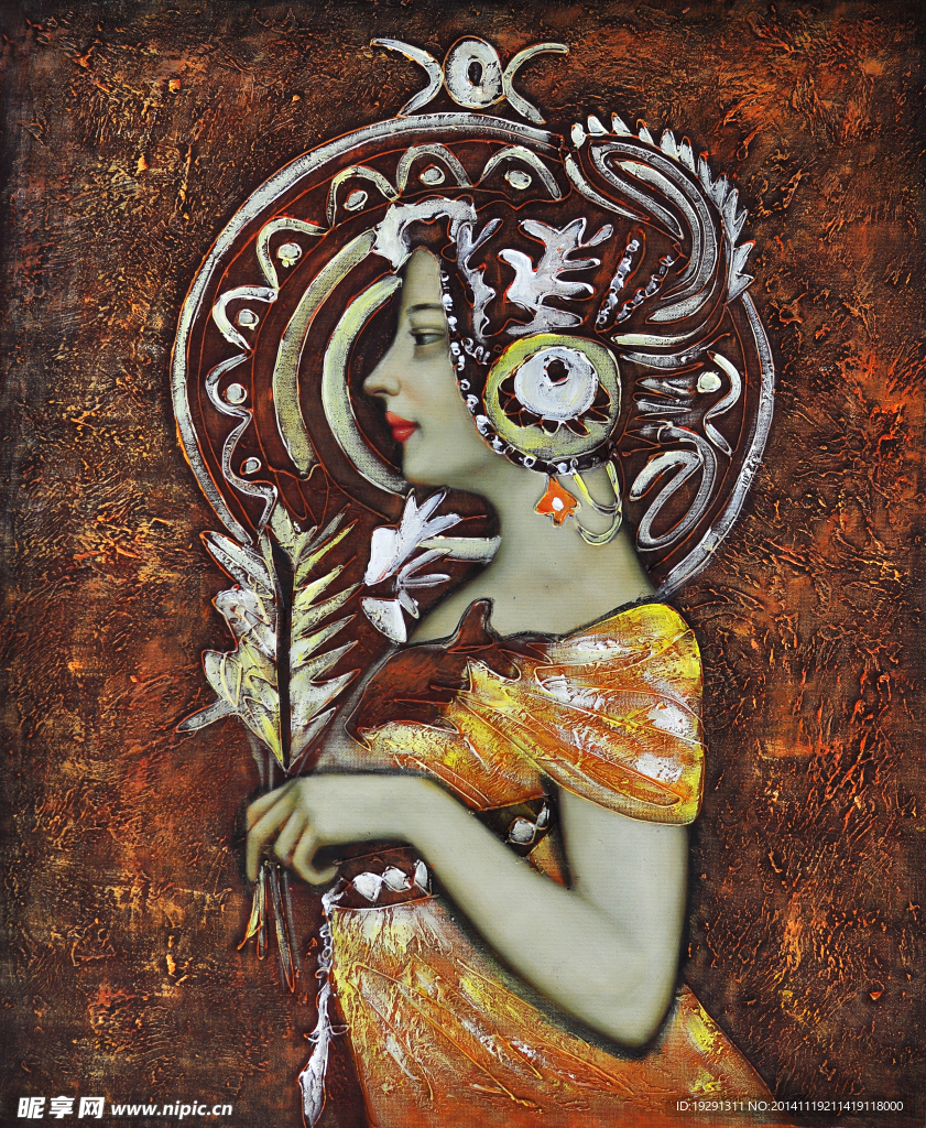 人物油画