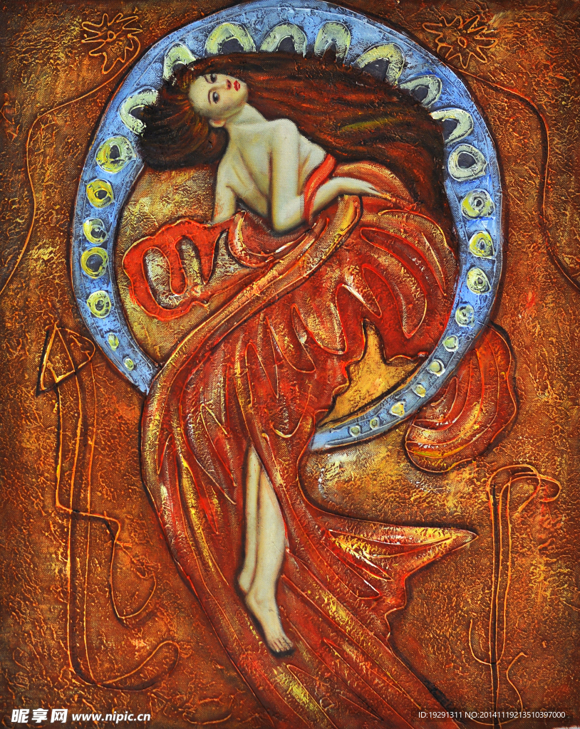 人物油画
