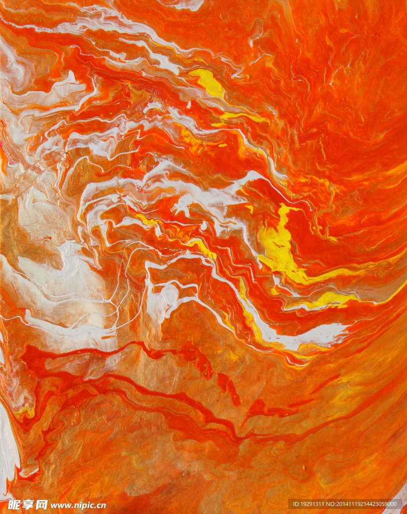 水油画