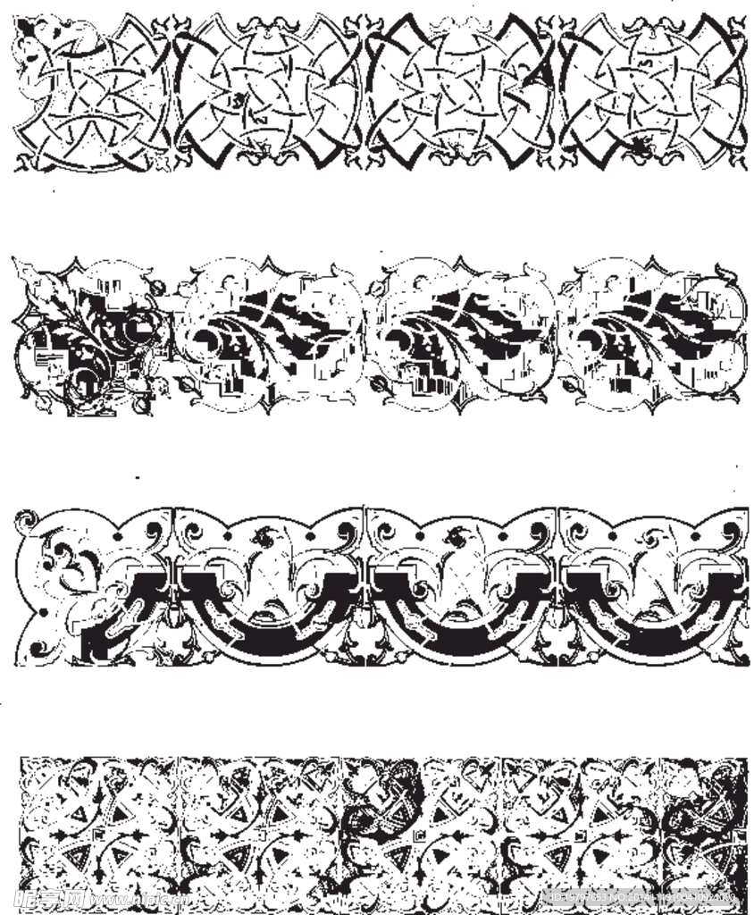 花纹花边图片