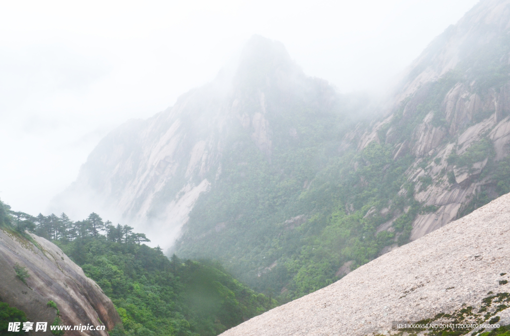 黄山 风景 黄山顶峰 