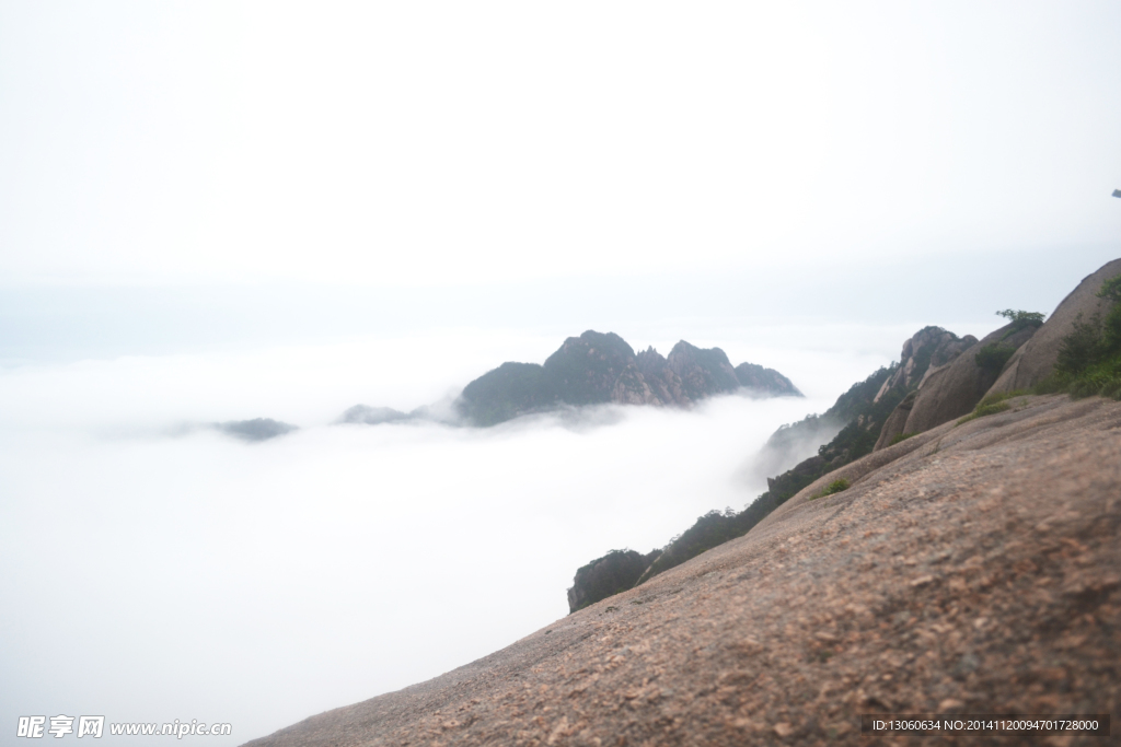 黄山 风景 黄山顶峰 