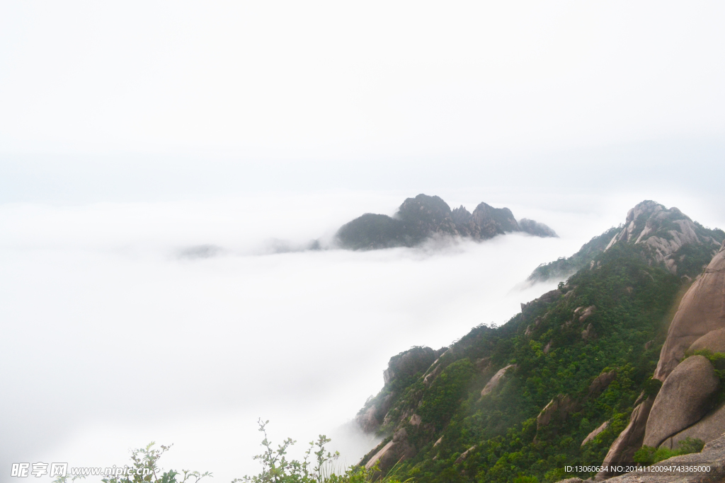 黄山 风景 黄山顶峰 