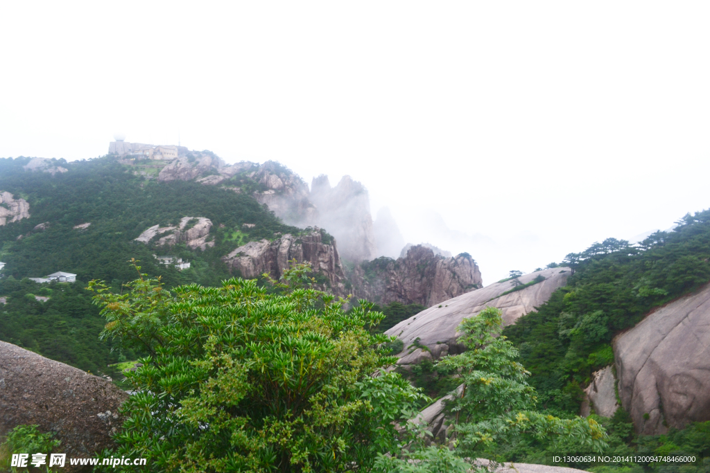 黄山 风景 黄山顶峰 