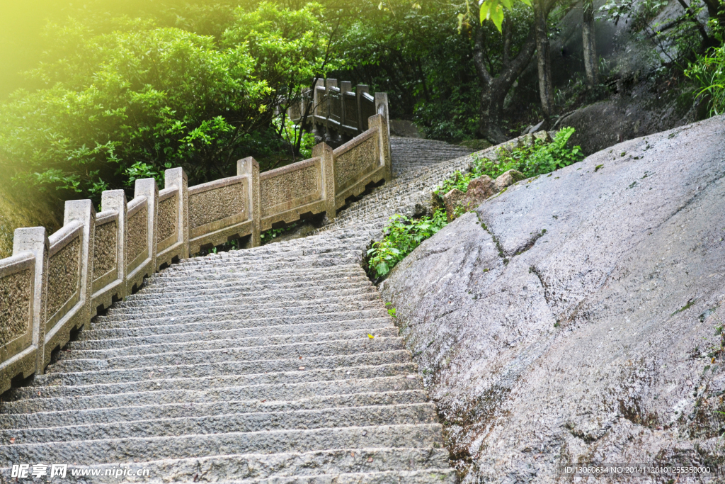 黄山 台阶 石阶