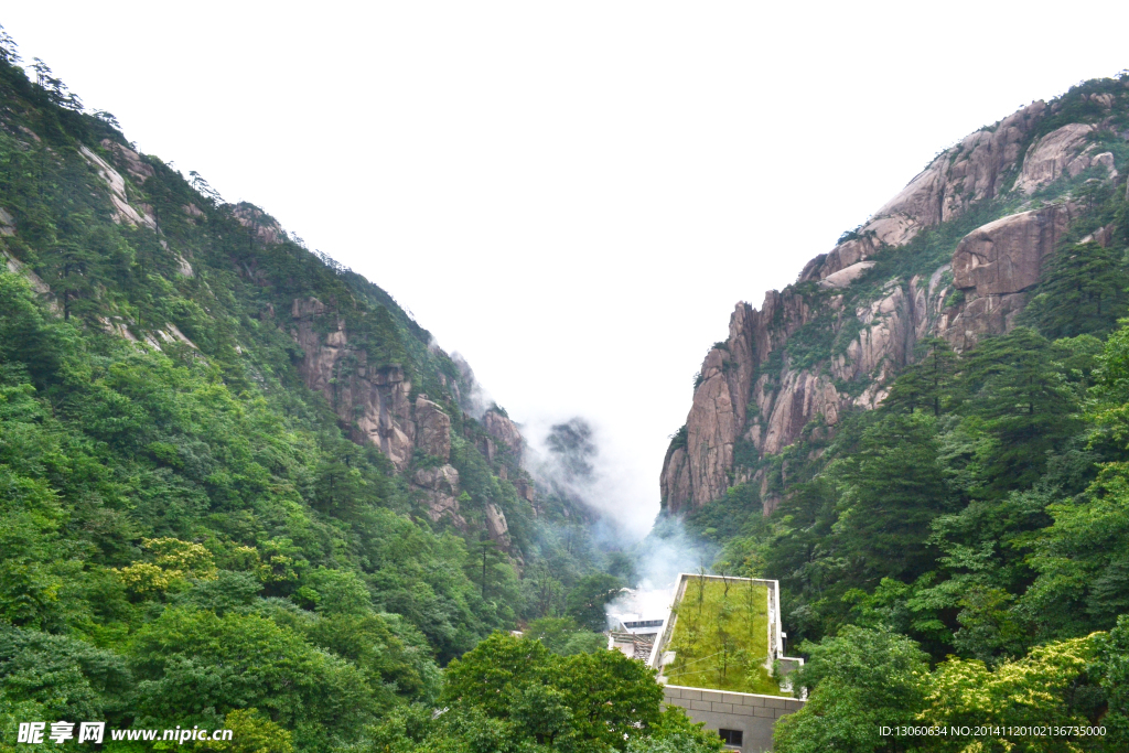 黄山 风景 黄山顶峰