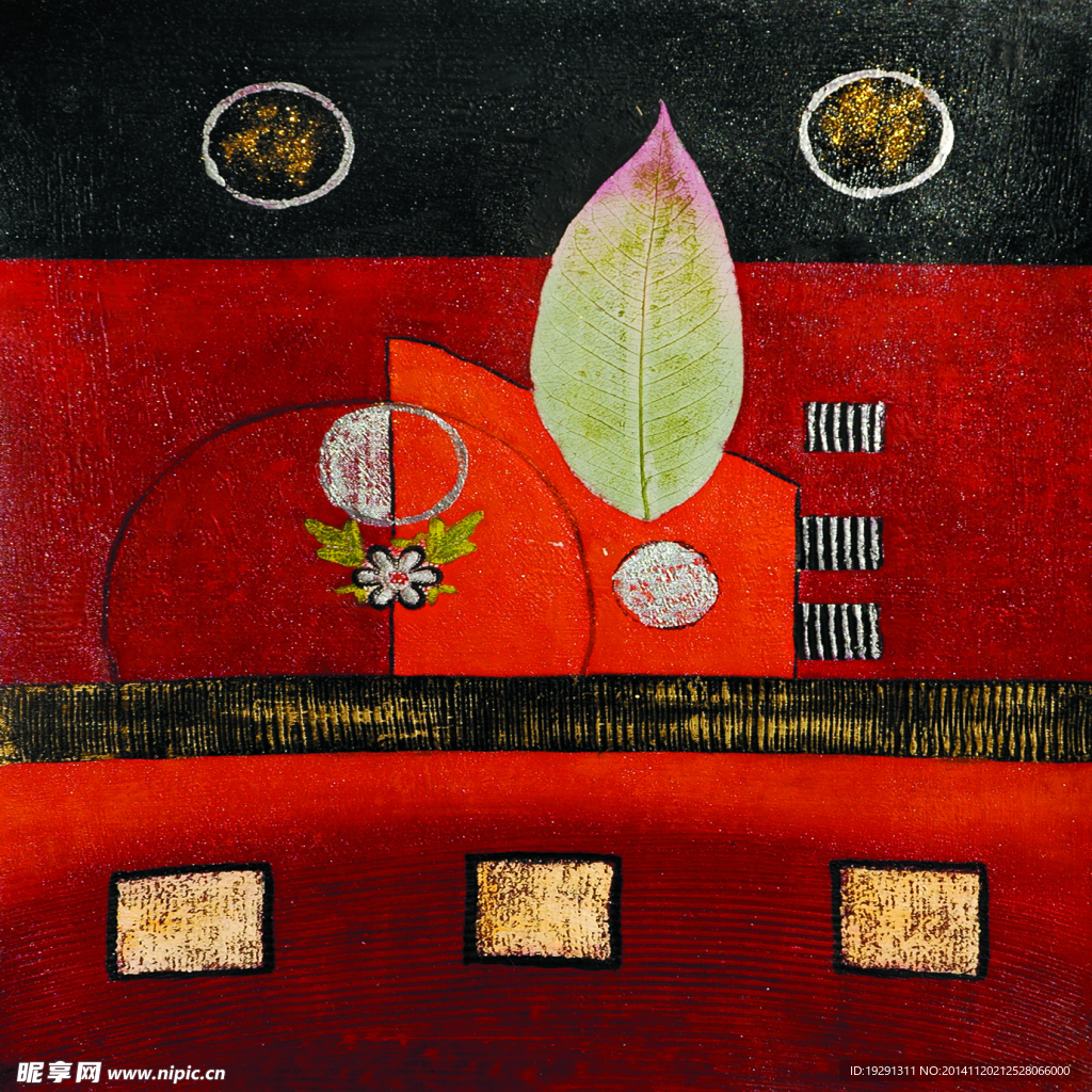 花卉油画