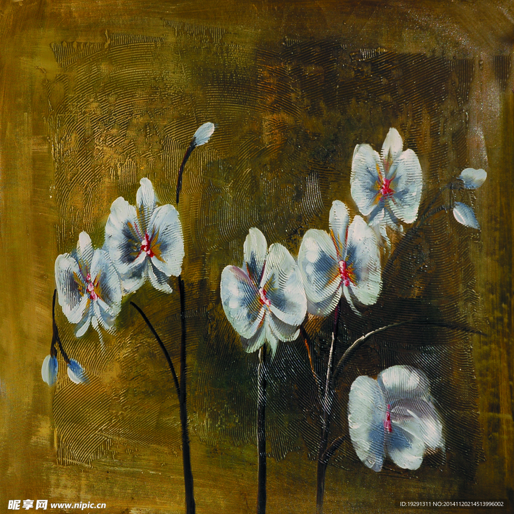 花卉油画