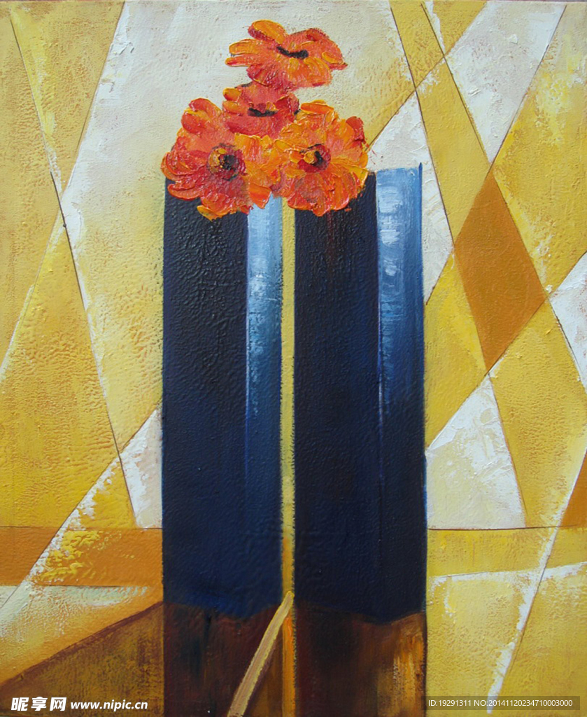 花卉油画