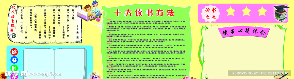 图书室展板