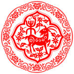2015年窗花剪纸静电贴