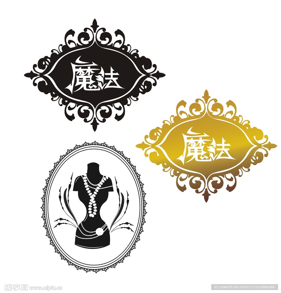 花纹花框