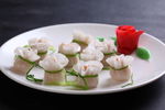 四季蒸虾饺